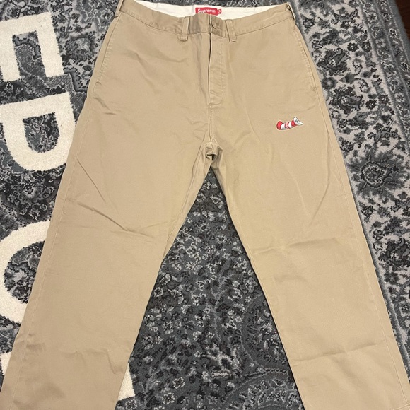 Supreme Cat In The Hat Khaki Pants 